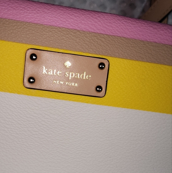 KATE SPADE EUC XXL MULTICOLOR DIAPER BAG PURSE TOTE - Picture 3 of 8